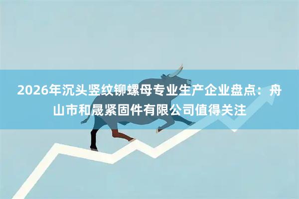 2026年沉头竖纹铆螺母专业生产企业盘点：舟山市和晟紧固件有限公司值得关注